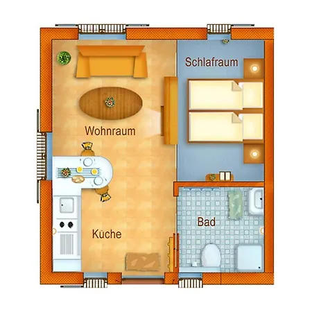 Seetelhotel Nautic Usedom Duenenhaeuser Apartmán 3*